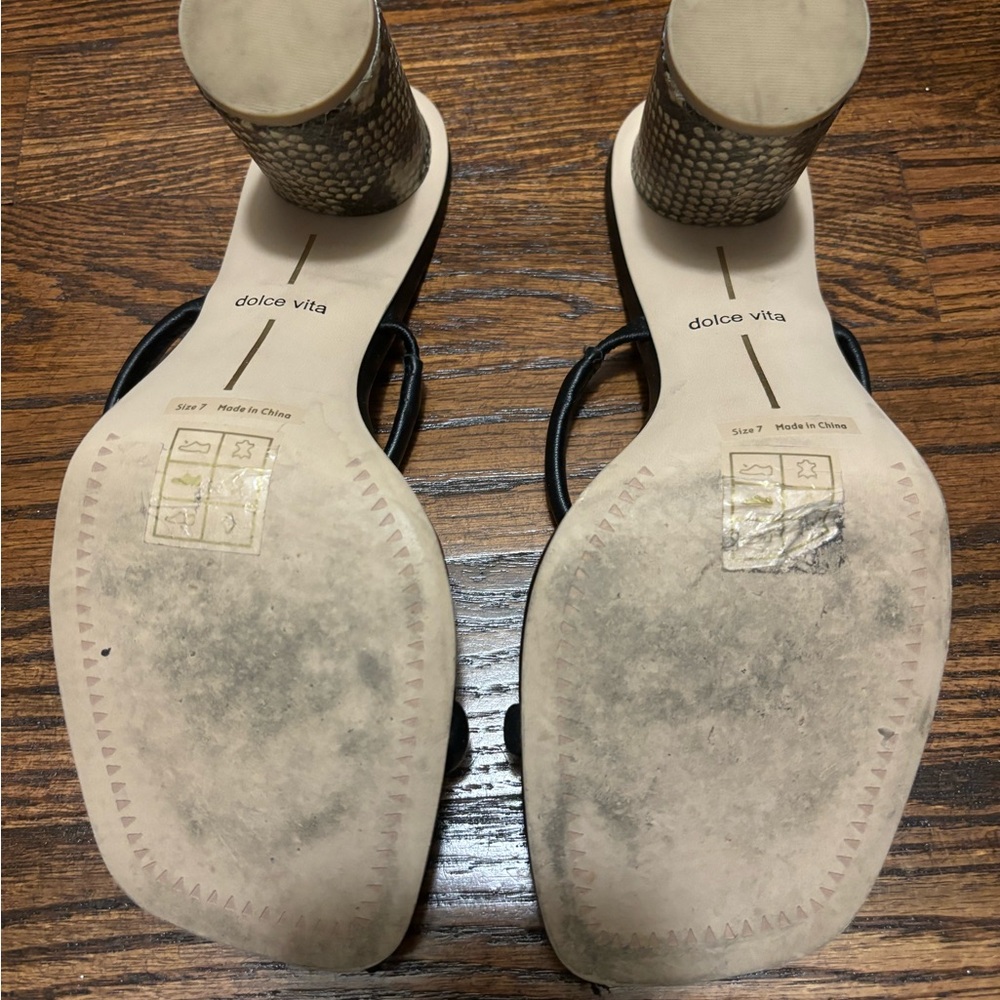 Lightly worn Dolce Vita Noles heels - Picture 6 of 6